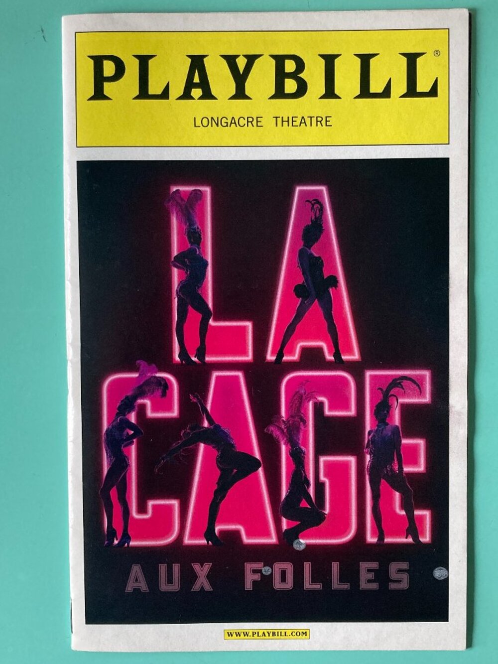 La Cage aux Folles Playbill Kelsey Grammer Douglas Hodge Chris Hoch May 2010